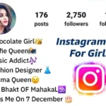 Instagram Bio For Girls